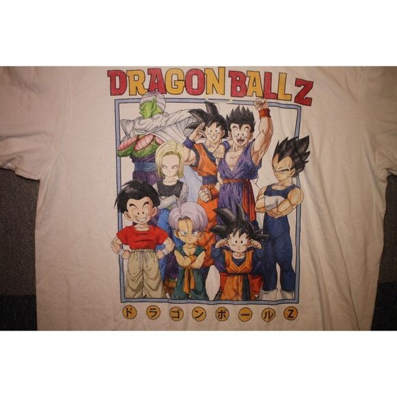 Gildan Soft Style Dragon Ball Z Graphic White T-Shirt - Size Large - Picture 2 of 5